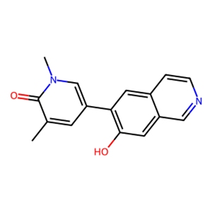 5-(7-羥基異喹啉-6-基)-1,3-二甲基-1,2-二氫吡啶-2-酮,5-(7-hydroxyisoquinolin-6-yl)-1,3-dimethyl-1,2-dihydropyridin-2-one