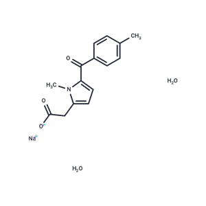 化合物 Tolmetin (sodium salt hydrate)|T2550L|TargetMol
