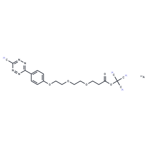 化合物 Methyltetrazine-PEG24-Boc|T18344|TargetMol