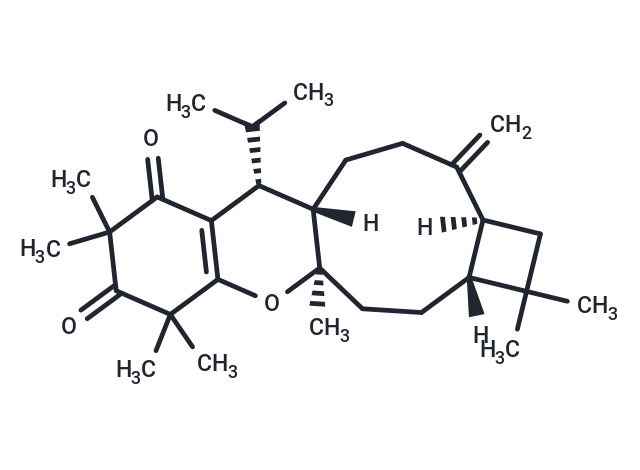 化合物 Myrtucommulone K,Myrtucommulone K