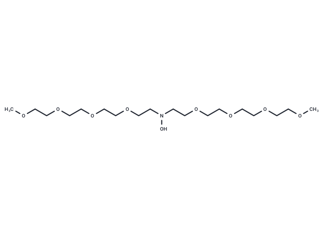 化合物 Bis(m-PEG4)-N-OH,Bis(m-PEG4)-N-OH