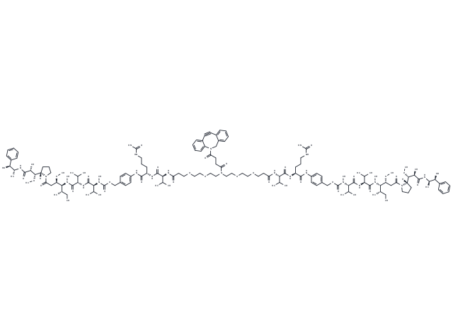 化合物 DBCO-(PEG2-VC-PAB-MMAE)2,DBCO-(PEG2-VC-PAB-MMAE)2