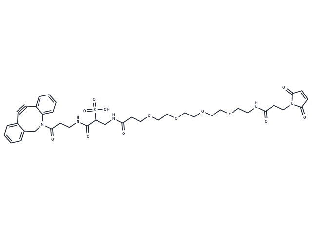 化合物 Sulfo DBCO-PEG4-Maleimide,Sulfo DBCO-PEG4-Maleimide