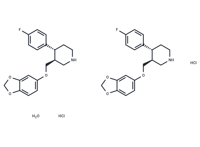 鹽酸帕羅西汀半水合物,Paroxetine hydrochloride hemihydrate