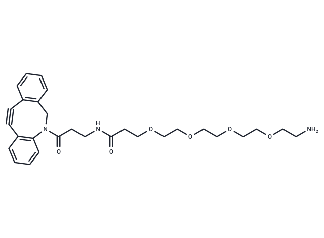 化合物 DBCO-NHCO-PEG4-amine,DBCO-NHCO-PEG4-amine