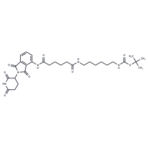 化合物 Pomalidomide-amido-C4-amido-C6-NH-Boc|T17907|TargetMol