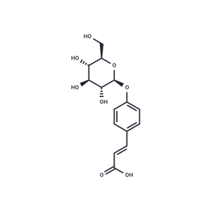 化合物 4-O-D-Glucopyranosyl-p-coumaric acid|T126288|TargetMol