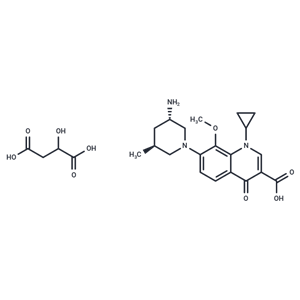 化合物 Nemonoxacin Malate|T28154|TargetMol