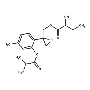 8,9-環(huán)氧-3-異丁酰-10-(2-甲基丁酰) 百里草酚|T10197|TargetMol