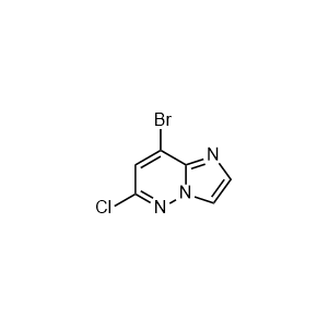 8-溴-6-氯咪唑并[1,2-B]噠嗪,8-BROMO-6-CHLOROIMIDAZO[1,2-B]PYRIDAZINE