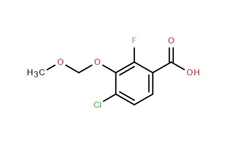 4-氯-2-氟-3-(甲氧基甲氧基)苯甲酸,4-Chloro-2-fluoro-3-(methoxymethoxy)benzoic acid