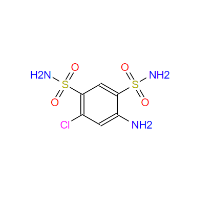 精磺胺,4-Amino-6-chlorobenzene-1,3-disulfonamide