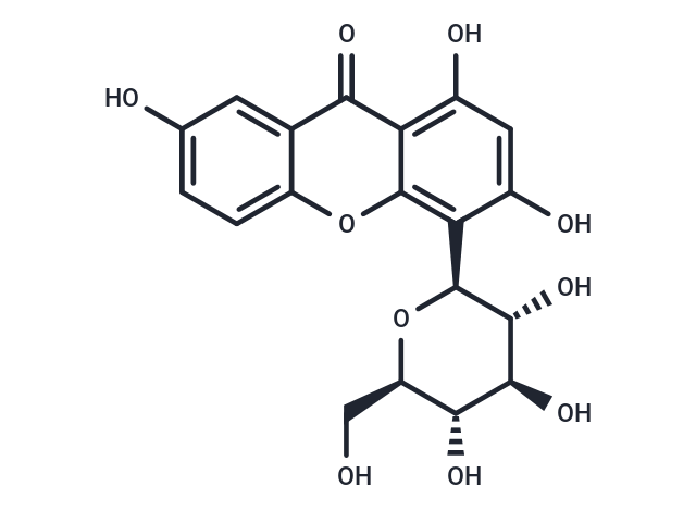 4-β-D-葡萄糖基-1,3,7-三羥基呫噸酮,Lancerin