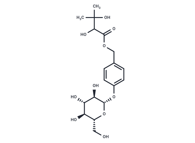 化合物 4-[(2,3-Dihydroxy-3-methyl-1-oxobutoxy)methyl]phen,4-[(2,3-Dihydroxy-3-methyl-1-oxobutoxy)methyl]phen