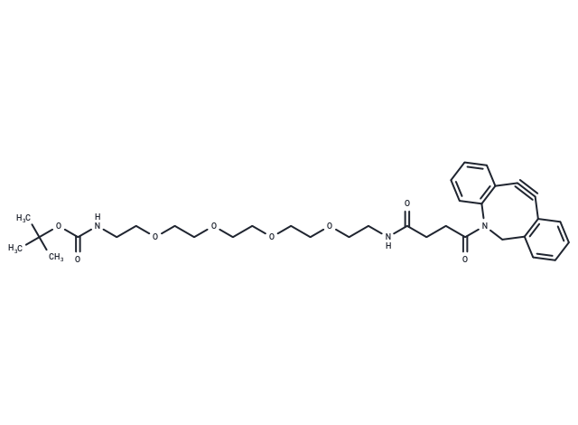 化合物 DBCO-PEG4-NH-Boc,DBCO-PEG4-NH-Boc