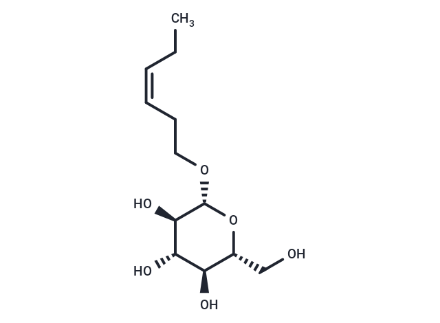 化合物 3-Hexen-1-ol O-b-D-glucopyranoside,3-Hexen-1-ol O-b-D-glucopyranoside