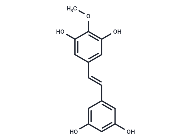 化合物 3,3',5,5'-Tetrahydroxy-4-methoxystilbene,3,3',5,5'-Tetrahydroxy-4-methoxystilbene