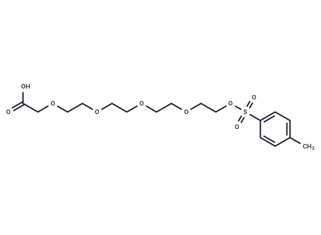 化合物 Tos-PEG4-CH2COOH,Tos-PEG4-CH2COOH