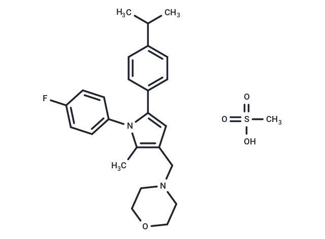 化合物 BM635 mesylate,BM635 mesylate (1493762-74-5 free base)