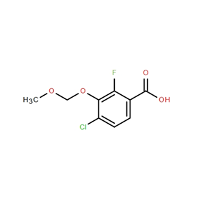 4-氯-2-氟-3-(甲氧基甲氧基)苯甲酸,4-Chloro-2-fluoro-3-(methoxymethoxy)benzoic acid