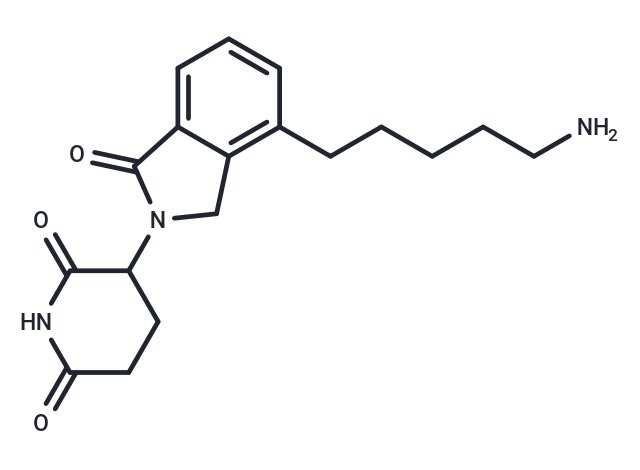 化合物 Lenalidomide-C5-NH2,Lenalidomide-C5-NH2