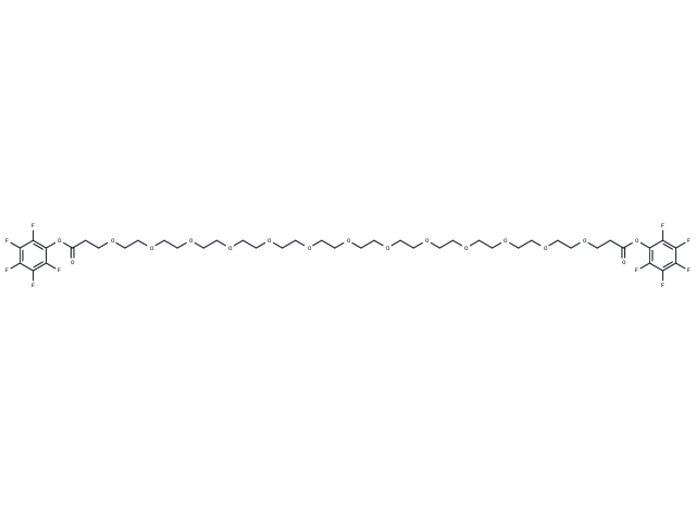 化合物 Bis-PEG13-PFP ester,Bis-PEG13-PFP ester