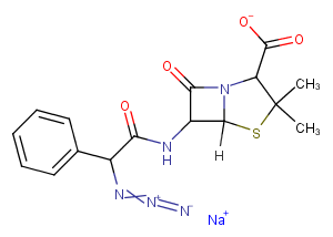 化合物 Azidocillin sodium salt,Azidocillin sodium salt