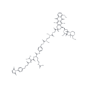 化合物 Mal-Phe-C4-VC-PAB-DMEA-PNU-159682|T18302|TargetMol