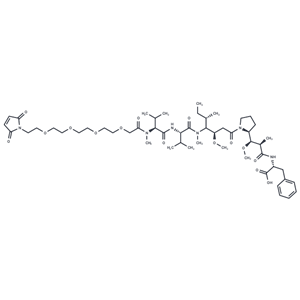 化合物 MAL-PEG4-MMAF,MAL-PEG4-MMAF