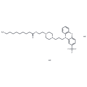 化合物 Fluphenazine Decanoate Dihydrochloride|T0068L|TargetMol