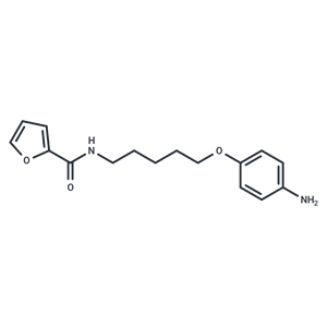 化合物 2-Furamide, N-(5-(p-aminophenoxy)pentyl)-,2-Furamide, N-(5-(p-aminophenoxy)pentyl)-