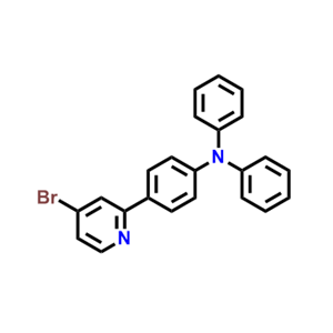 4-（4-溴吡啶-2-基）-N，N-二苯基苯胺