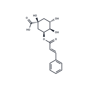 化合物5-O-Cinnamoylquinic acid,5-O-Cinnamoylquinic acid