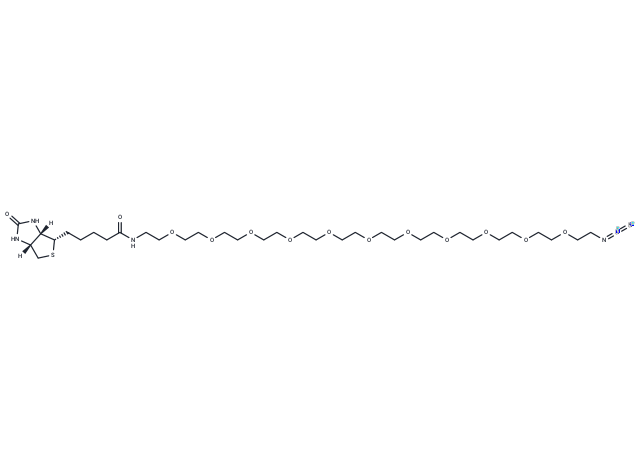 化合物 Biotin-PEG11-azide,Biotin-PEG11-azide