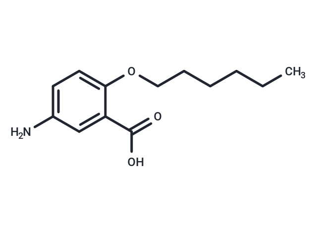 化合物 Benzoic acid, 5-amino-2-(hexyloxy)-,Benzoic acid, 5-amino-2-(hexyloxy)-