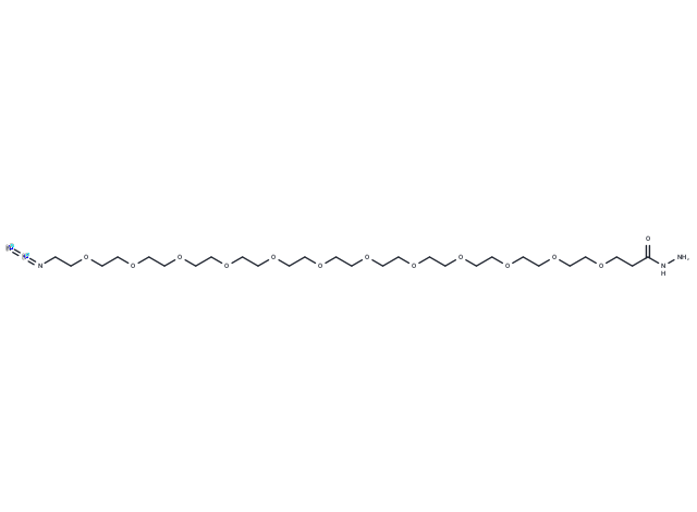 化合物 N3-PEG12-Hydrazide,N3-PEG12-Hydrazide