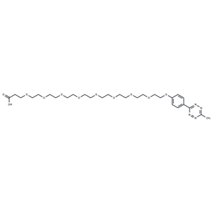 化合物 Methyltetrazine-PEG8-acid|T16061|TargetMol