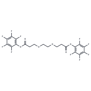 化合物 Bis-PEG2-PFP ester,Bis-PEG2-PFP ester