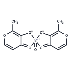 雙(麥芽醇)氧釩(IV),Bis(maltolato)oxovanadium(IV)