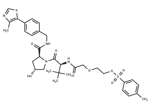 化合物 (S,R,S)-AHPC-PEG1-OTs,(S,R,S)-AHPC-PEG1-OTs