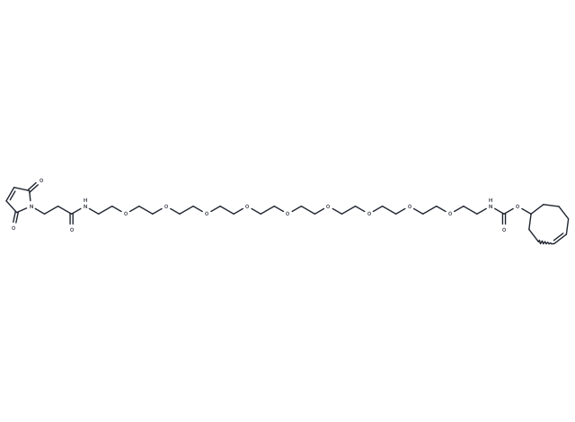 化合物 TCO-PEG9-maleimide,TCO-PEG9-maleimide