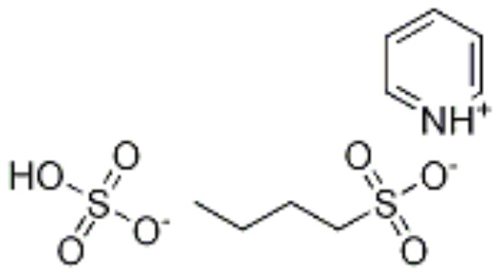 N-磺酸丁基吡啶硫酸氫鹽,N-butylsulfonatePyridiniuMhydrogensulfate