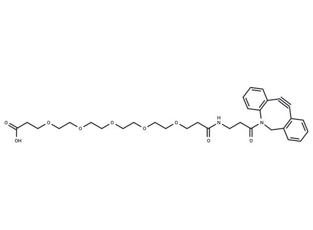 化合物 DBCO-NHCO-PEG4-acid,DBCO-NHCO-PEG4-acid
