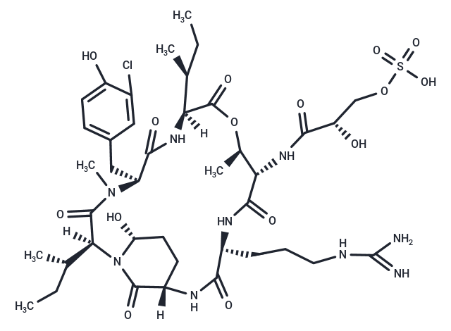 化合物 Micropeptin 478A,Micropeptin 478A