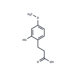 化合物 2-Hydroxy-4-methoxybenzenepropanoic acid|T125360|TargetMol