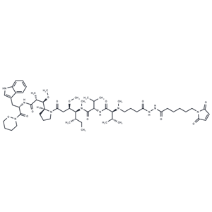 化合物 MC-Alkyl-Hydrazine Modified MMAF|T18306|TargetMol