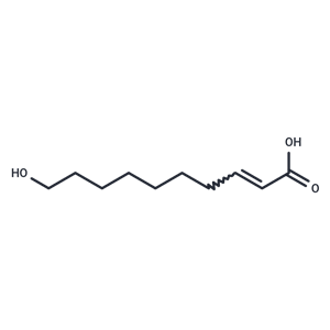 化合物 (E/Z)-10-Hydroxy-2-decenoic acid|T124254|TargetMol