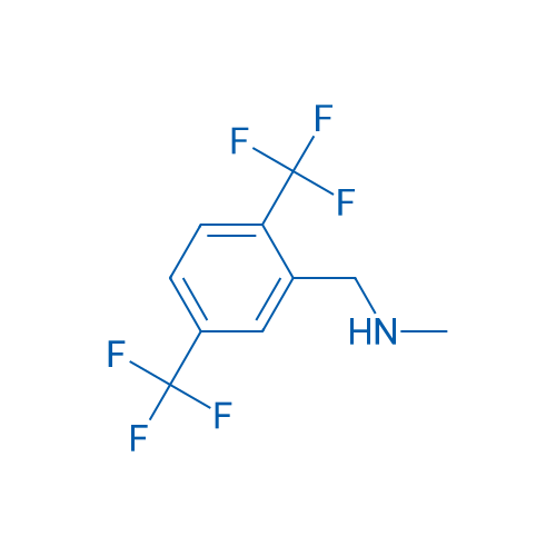 N-甲基-2,5-雙三氟甲基芐胺,N-[2,5-Bis(trifluoromethyl)benzyl]-N-methylamine