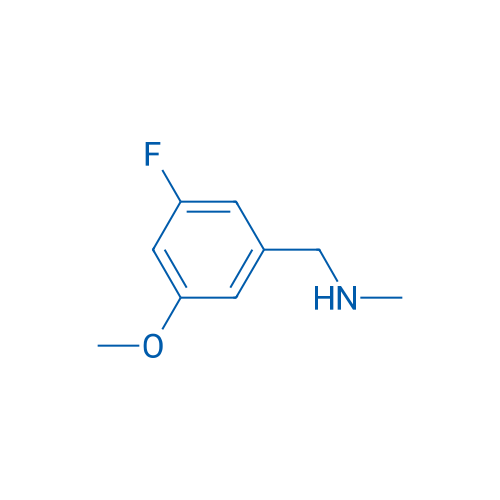 N-甲基-3-氟-5-甲氧基苄胺,1-(3-Fluoro-5-methoxyphenyl)-N-methylmethanamine
