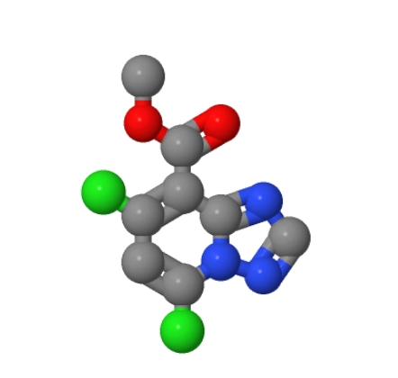 5,7-二氯-1,2,4-三唑并[1,5-A]吡啶-8-甲酸甲酯,1,2,4]Triazolo[1,5-a]pyridine-8-carboxylic acid, 5,7-dichloro-, methyl ester